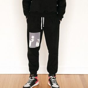 Karl-Anthony Towns KAT Black Sonder Sweatpants NBA New York Knicks #32